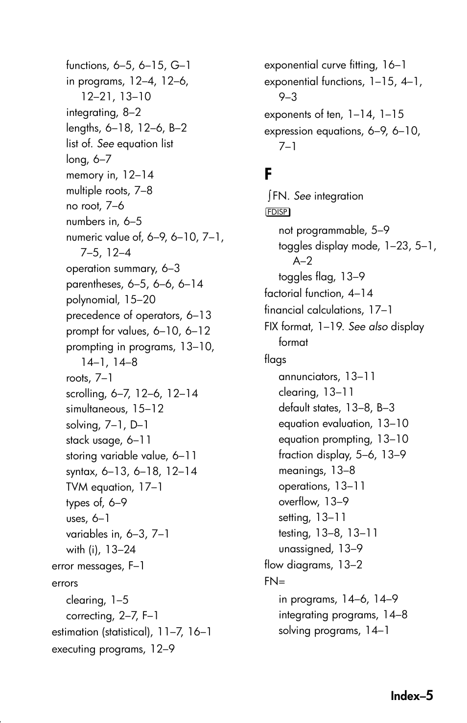 HP 33s User Manual | Page 377 / 387