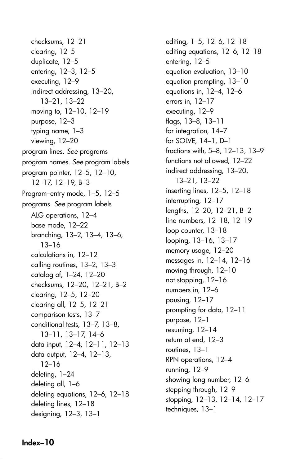 HP 33s User Manual | Page 382 / 387