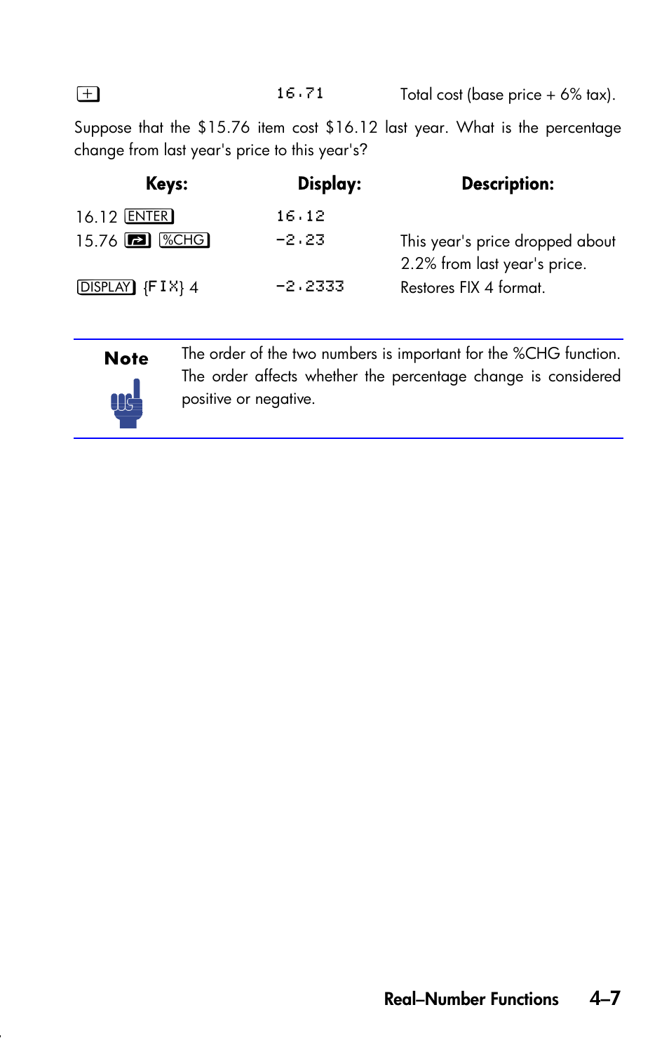 HP 33s User Manual | Page 71 / 387