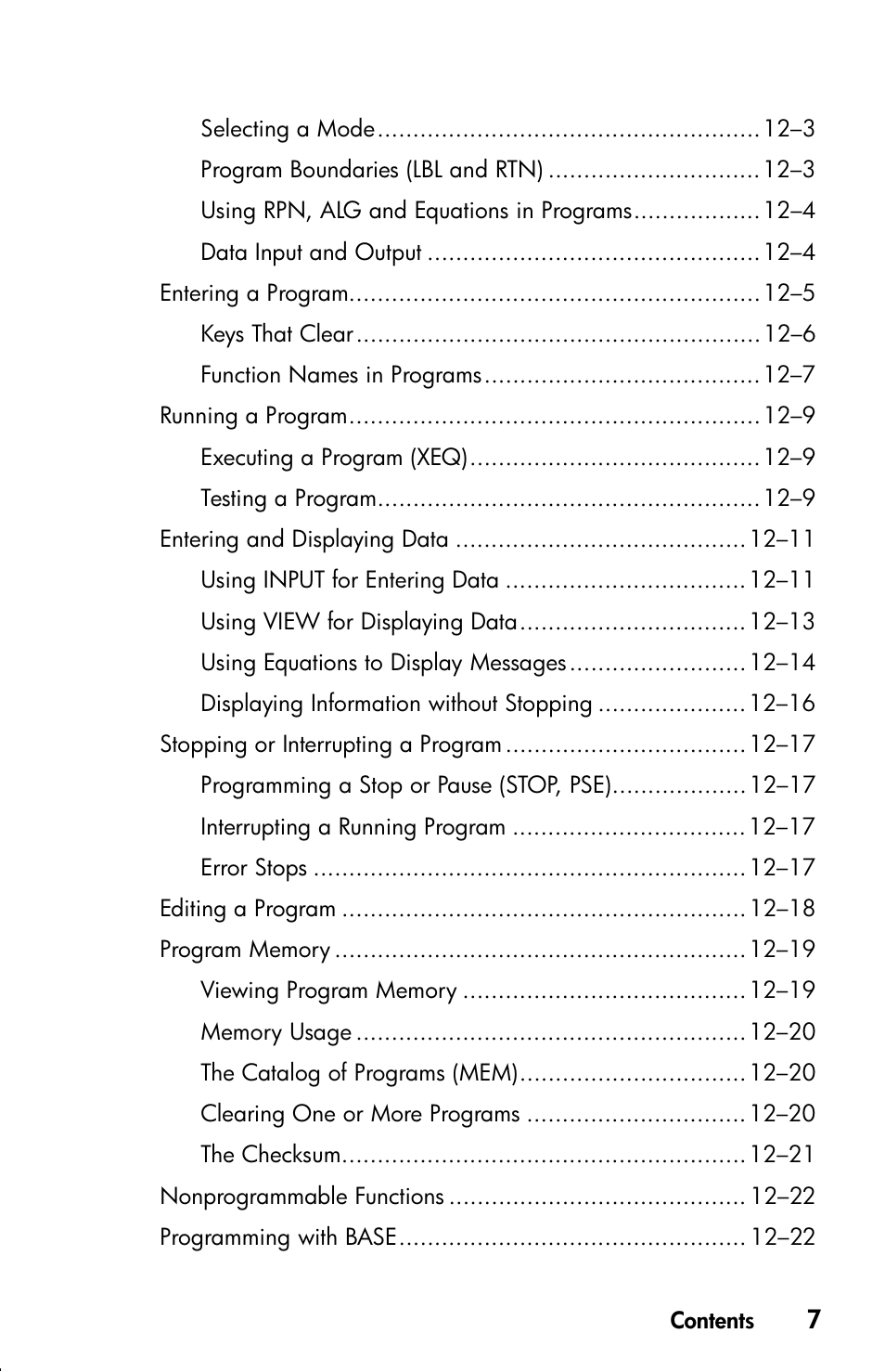 HP 33s User Manual | Page 9 / 387