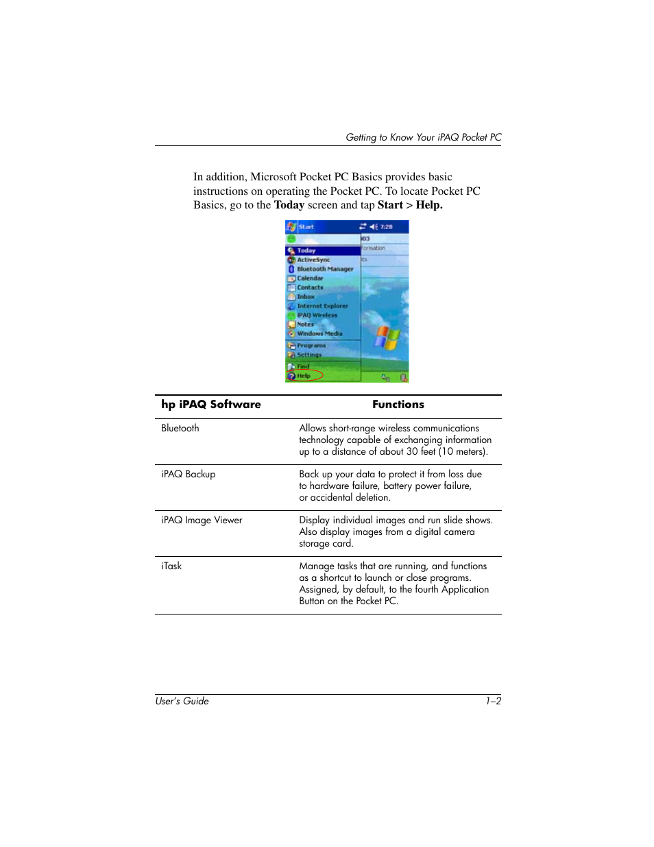 HP IPAQ H5500 User Manual | Page 12 / 169