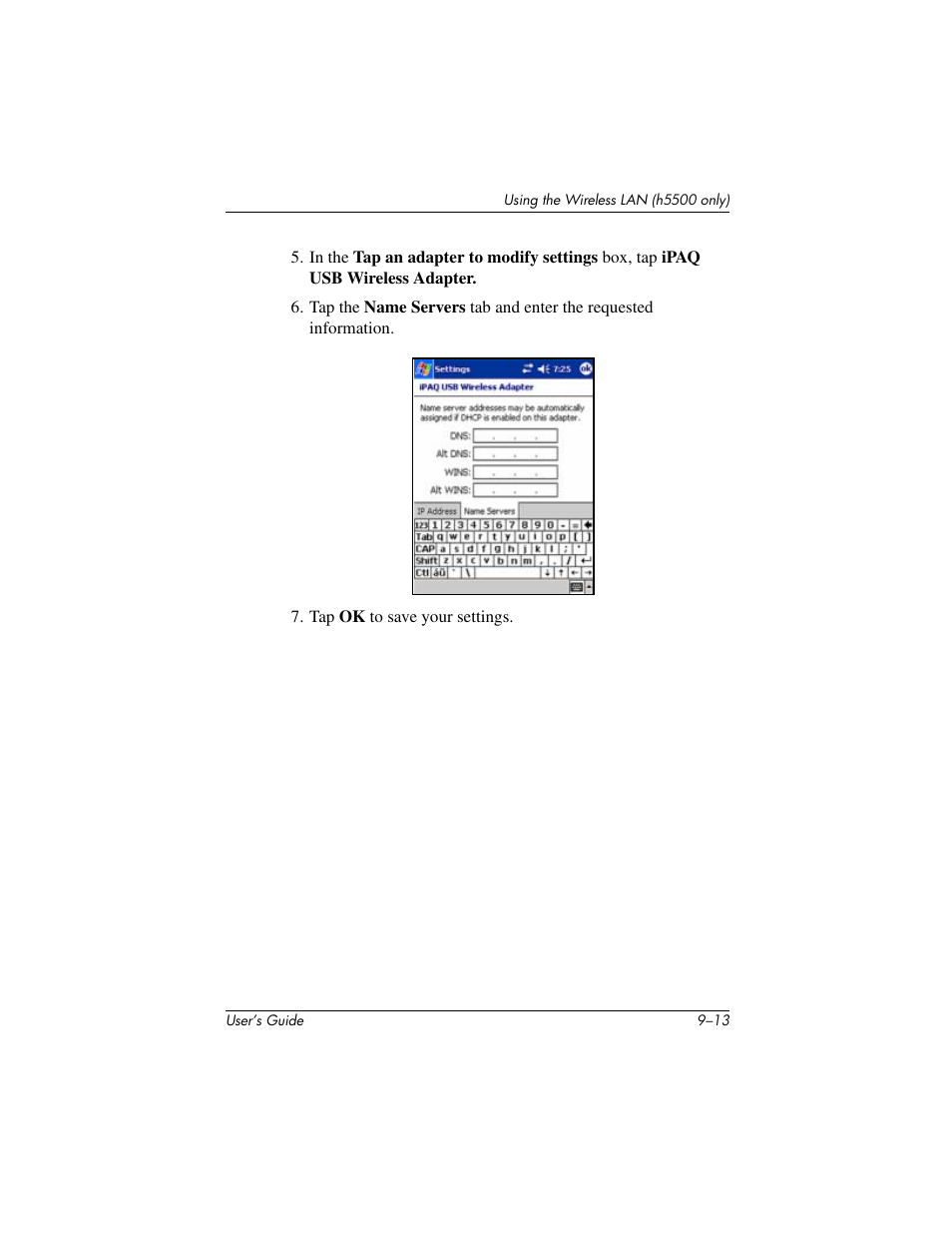 HP IPAQ H5500 User Manual | Page 123 / 169