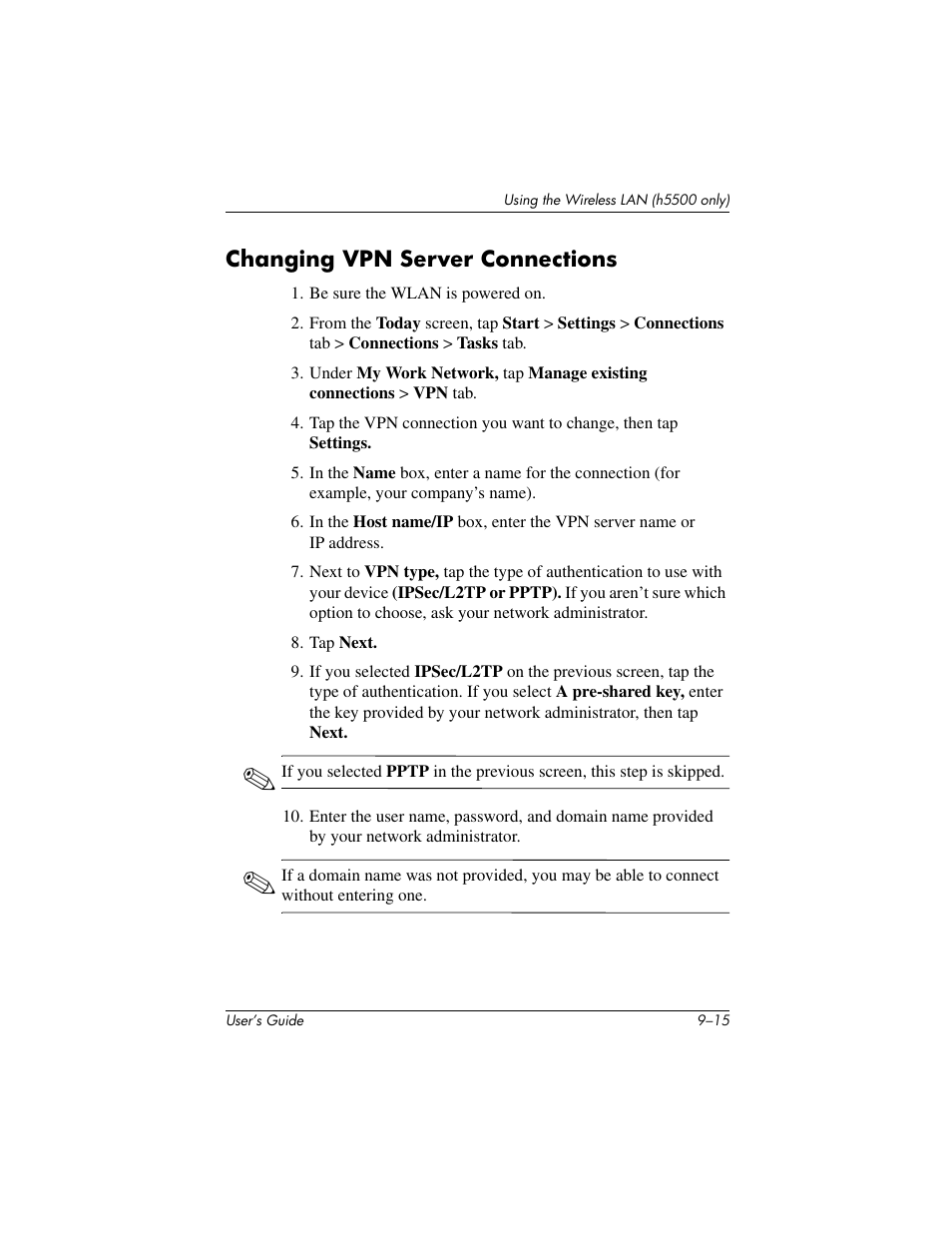 HP IPAQ H5500 User Manual | Page 125 / 169