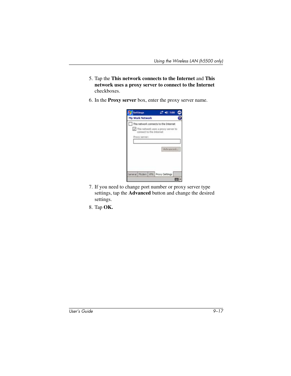 HP IPAQ H5500 User Manual | Page 127 / 169