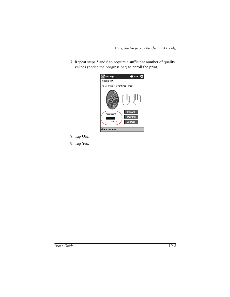 HP IPAQ H5500 User Manual | Page 135 / 169