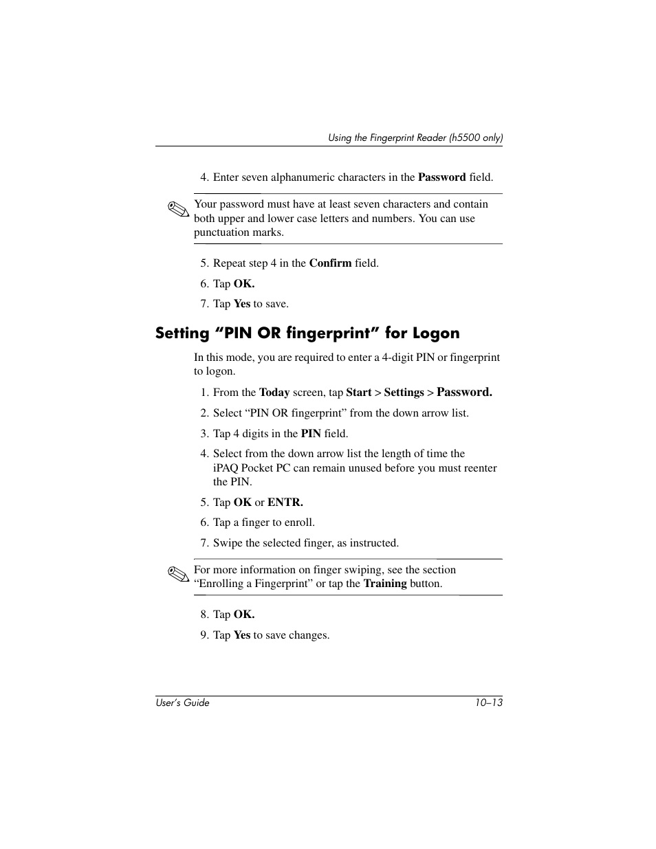 HP IPAQ H5500 User Manual | Page 140 / 169