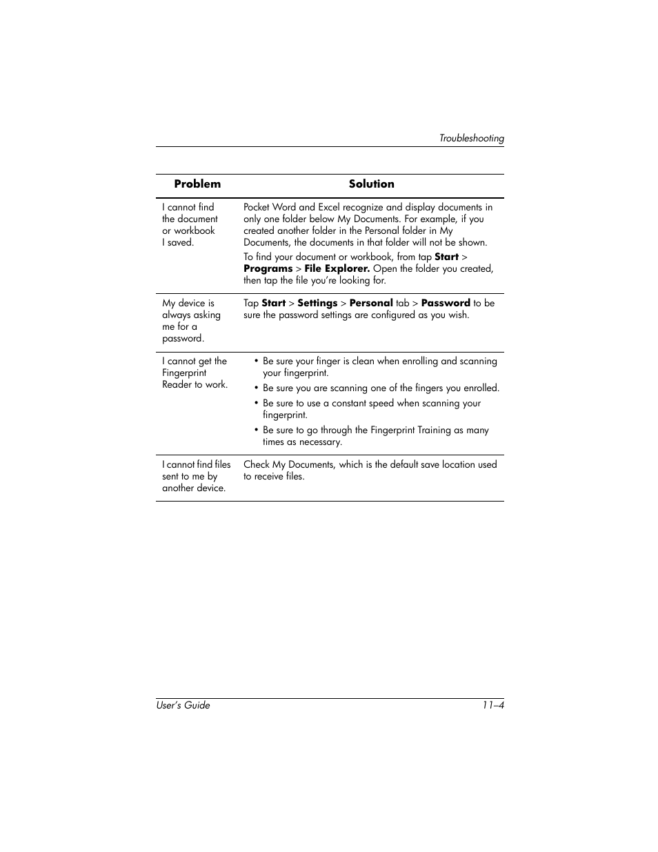 HP IPAQ H5500 User Manual | Page 154 / 169