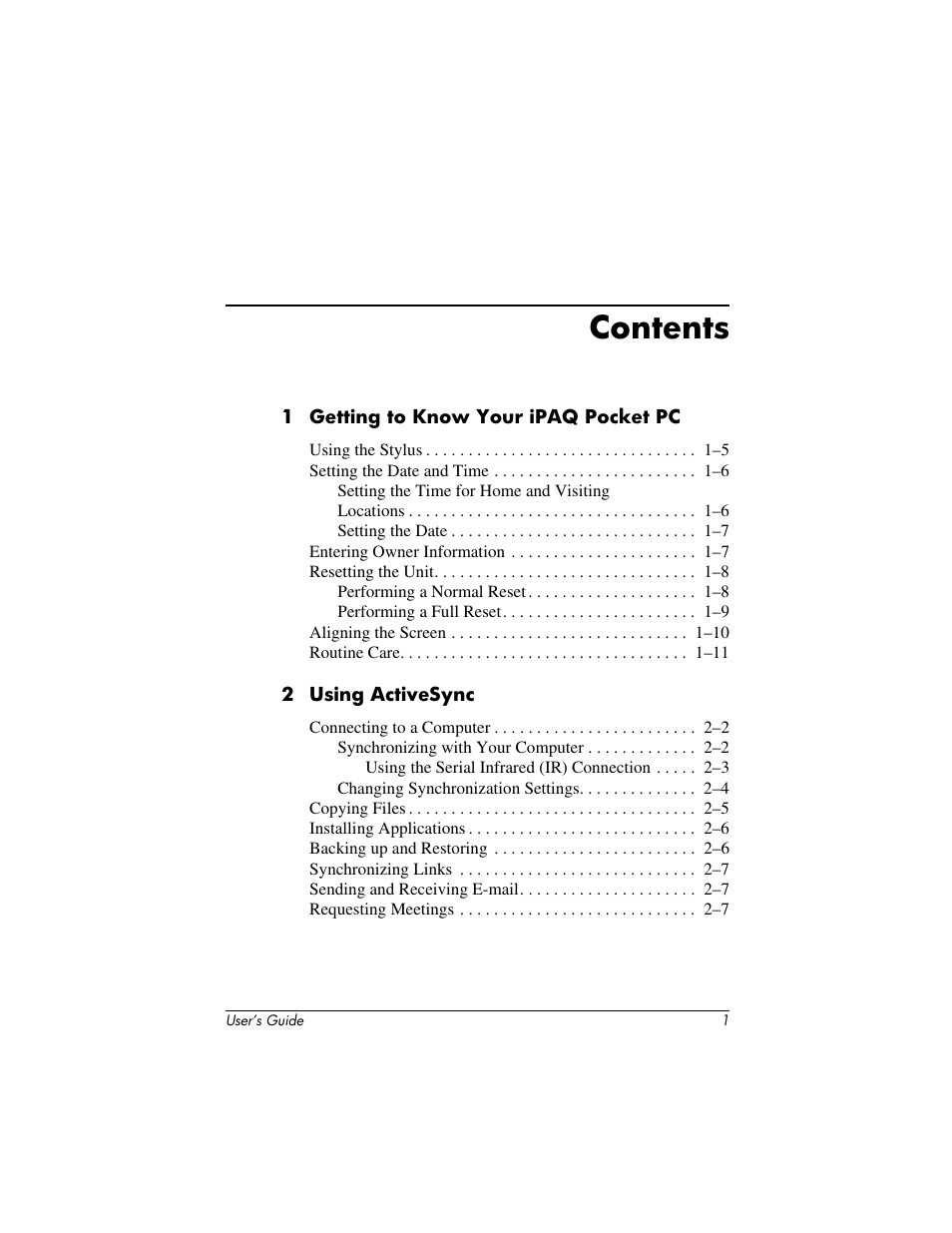 HP IPAQ H5500 User Manual | Page 3 / 169