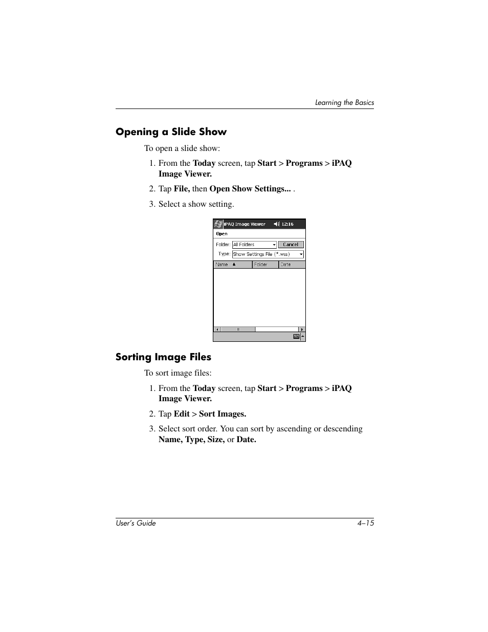 HP IPAQ H5500 User Manual | Page 54 / 169