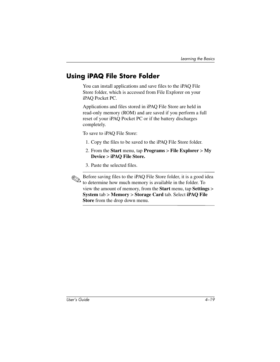 HP IPAQ H5500 User Manual | Page 58 / 169