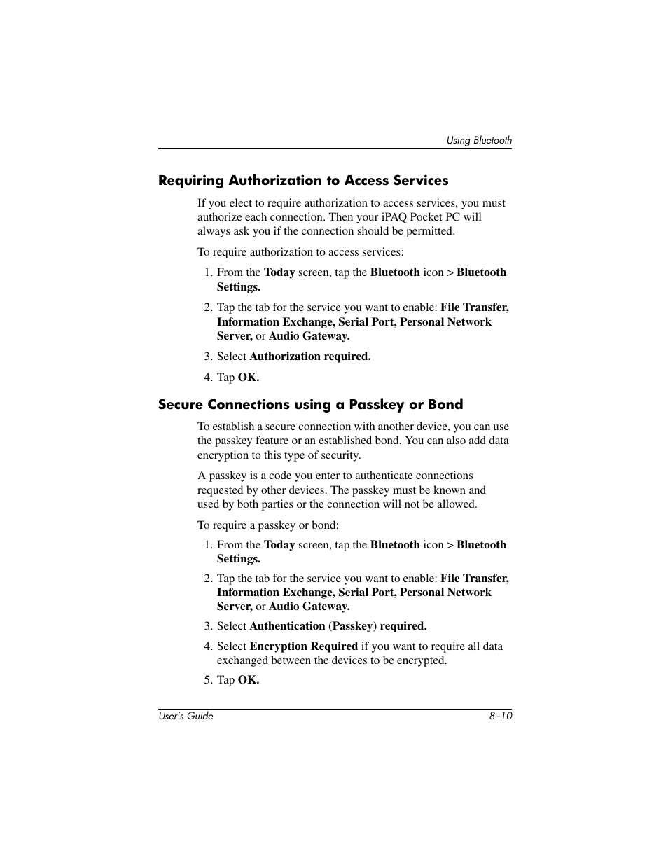 HP IPAQ H5500 User Manual | Page 90 / 169
