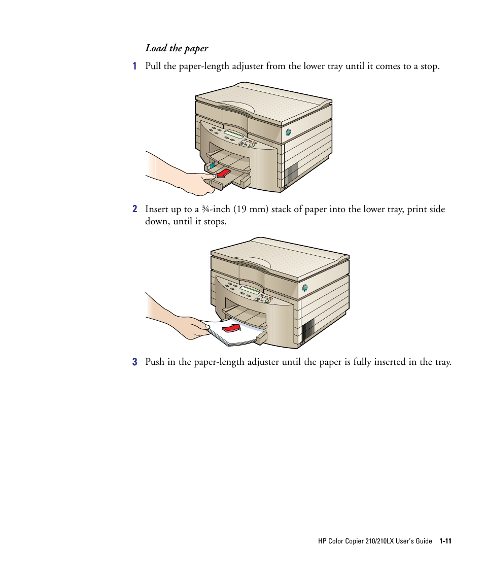 HP 210/210LX User Manual | Page 18 / 96