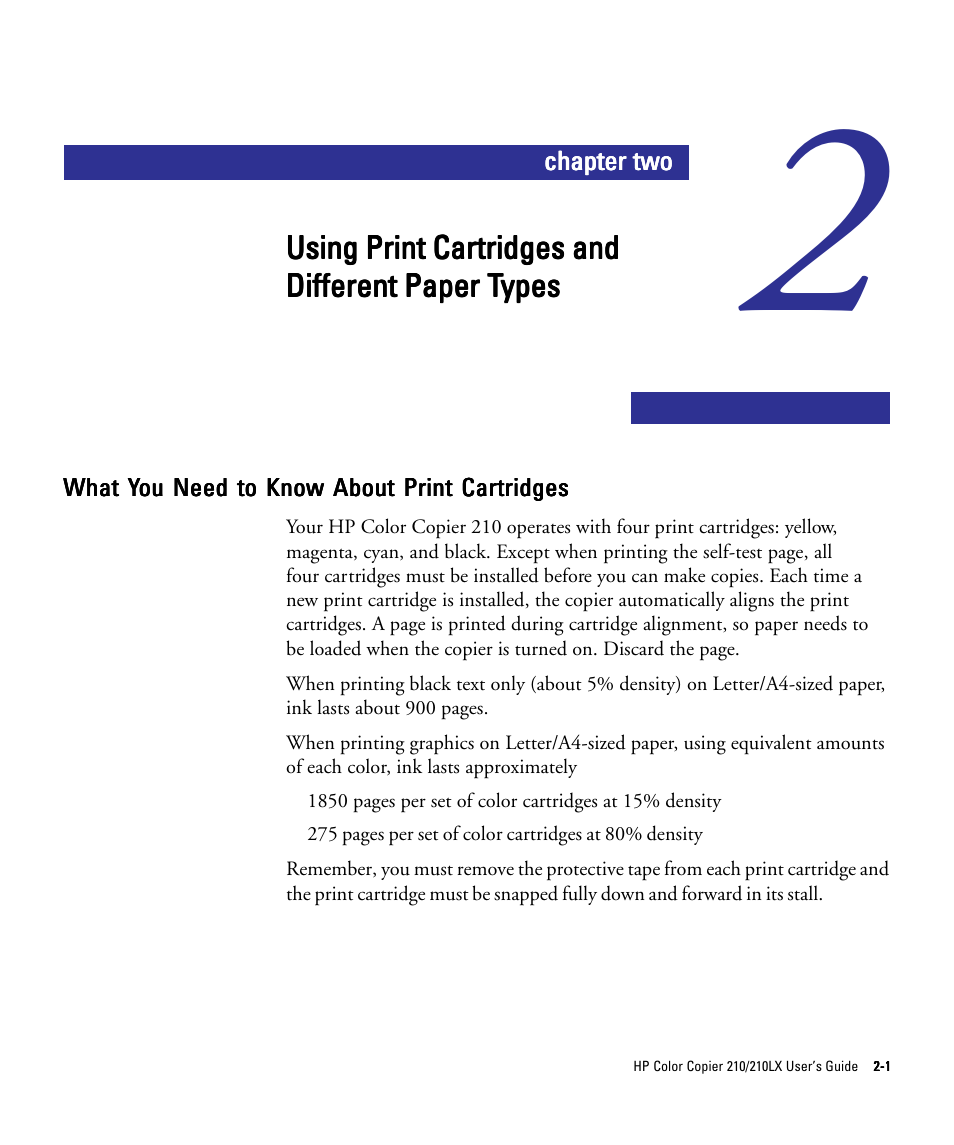 HP 210/210LX User Manual | Page 26 / 96