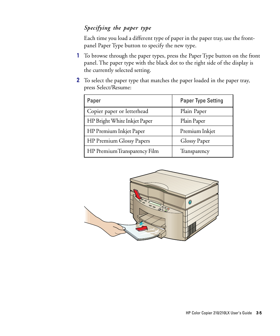 HP 210/210LX User Manual | Page 30 / 96