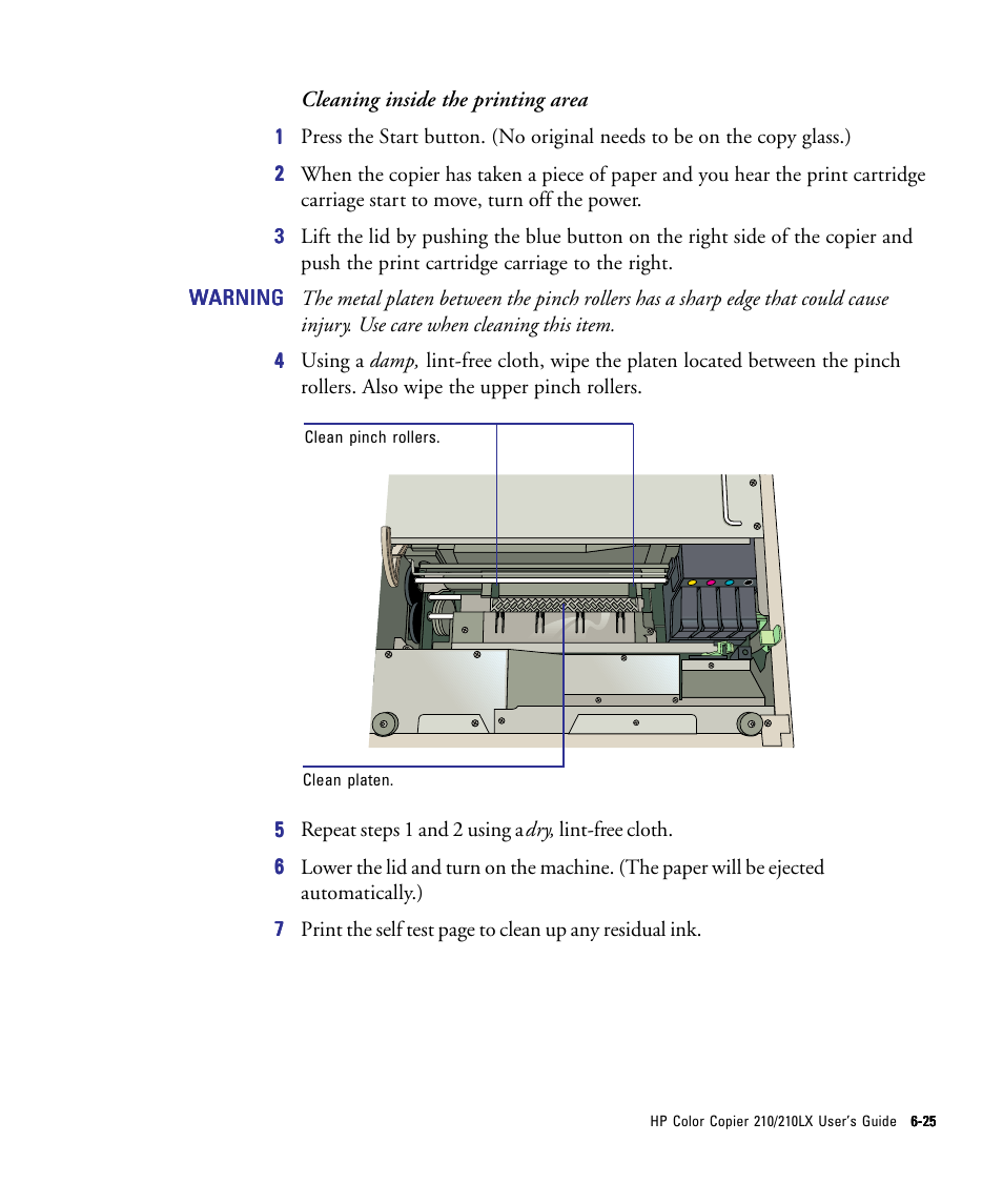 HP 210/210LX User Manual | Page 72 / 96