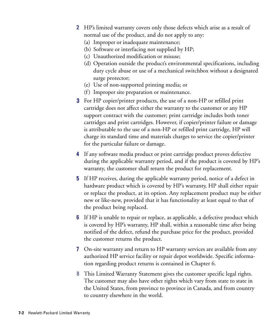 HP 210/210LX User Manual | Page 84 / 96
