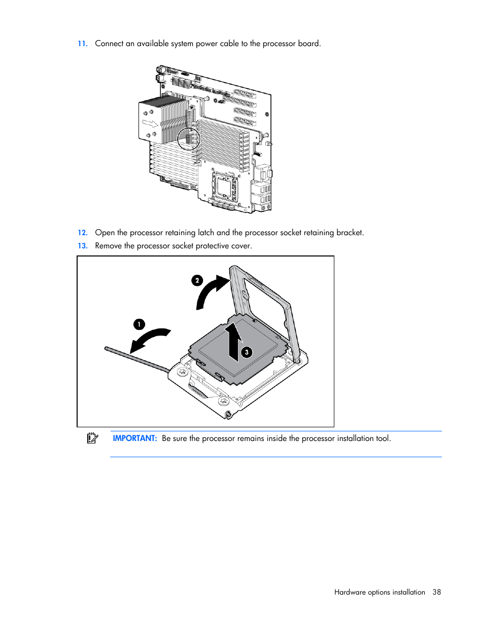 HP PROLIANT ML330 G6 User Manual | Page 38 / 129
