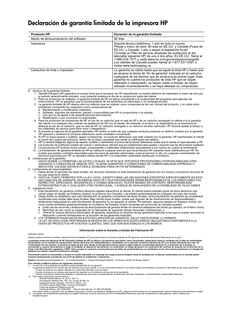 HP CH350-90038 User Manual | Page 8 / 12