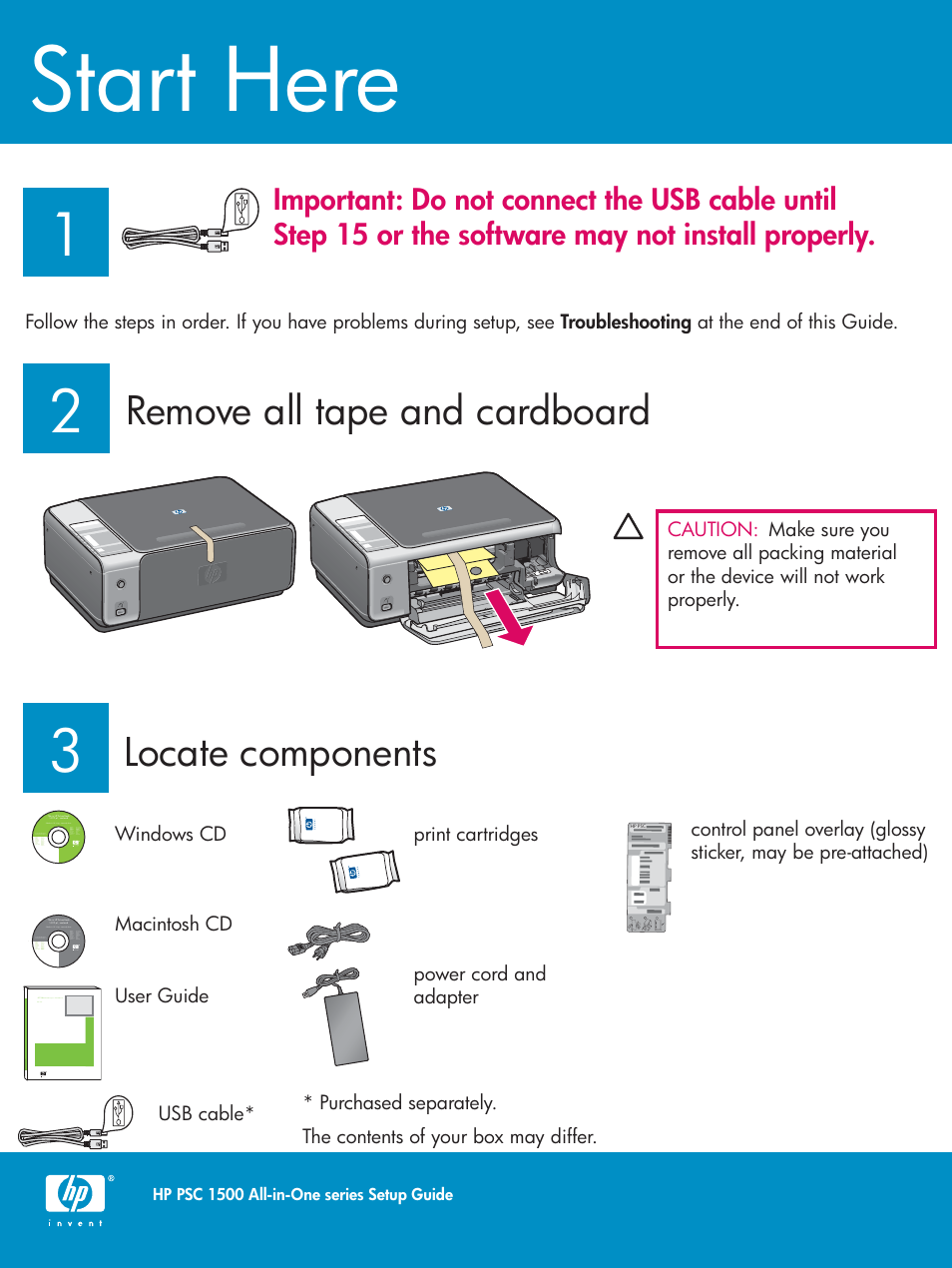 HP PSC 1500 User Manual | 8 pages