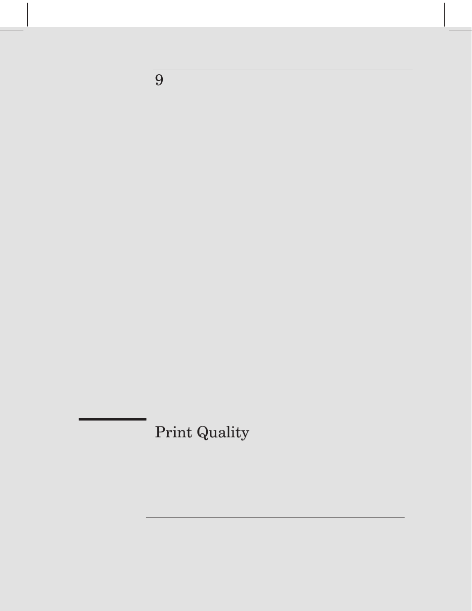 Chapter 9 print quality, 9print quality | HP 750 User Manual | Page 179 / 288