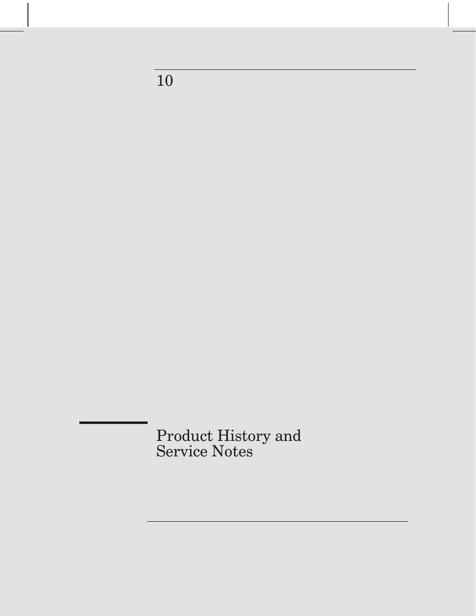 Chapter 10 product history and service notes | HP 750 User Manual | Page 199 / 288