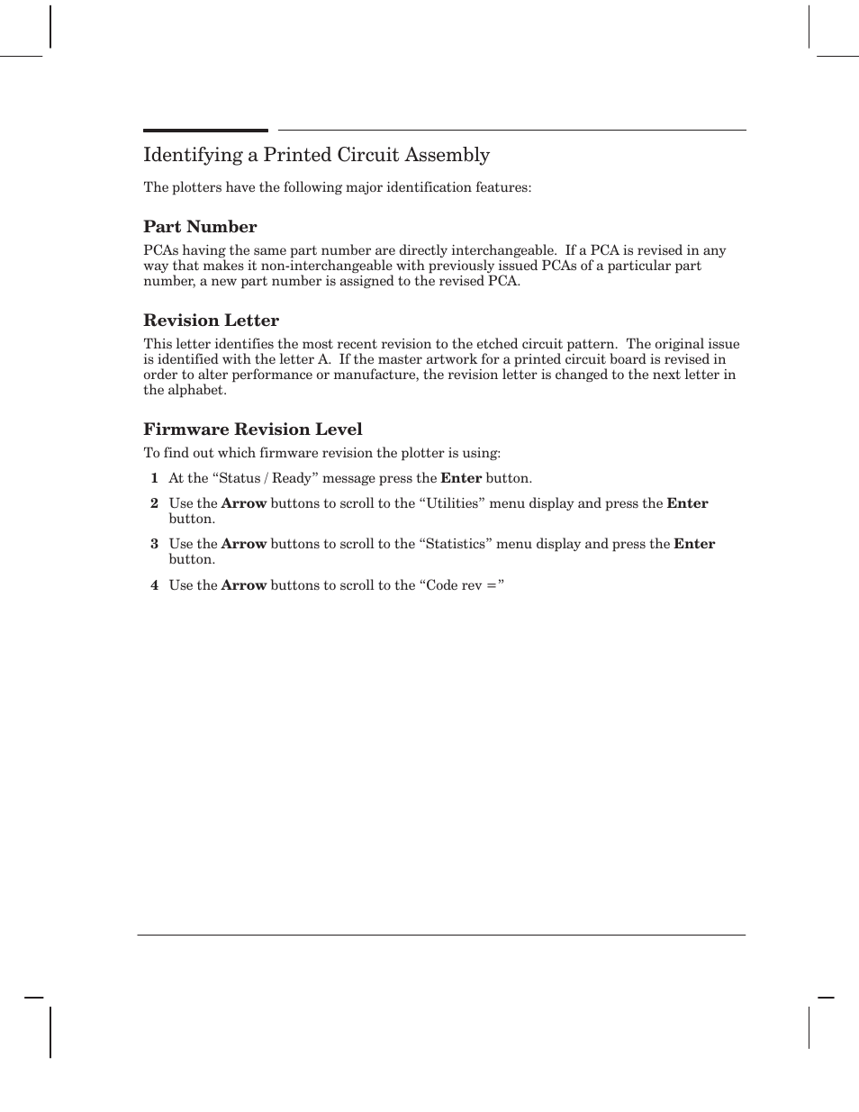 Identifying a printed circuit assembly | HP 750 User Manual | Page 201 / 288