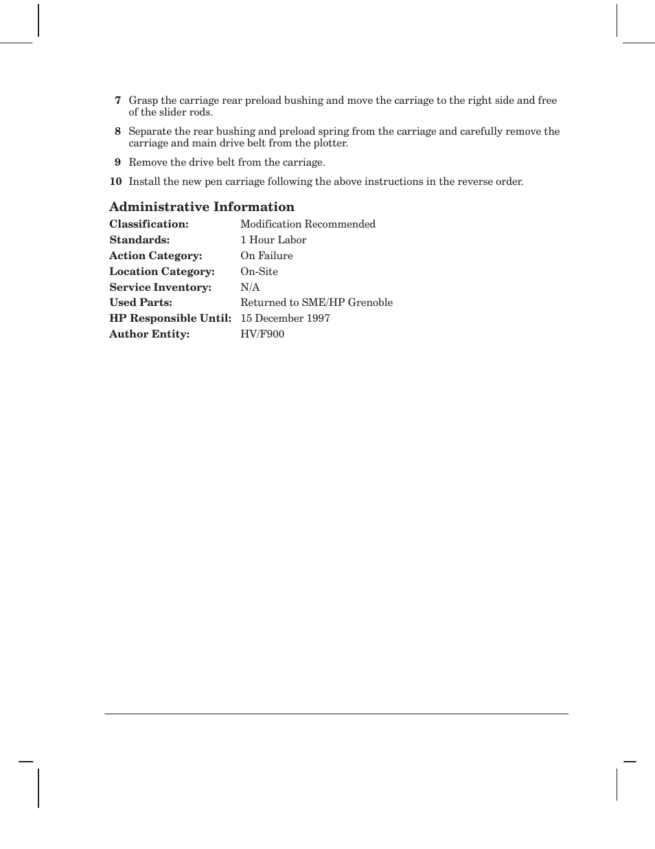 HP 750 User Manual | Page 219 / 288
