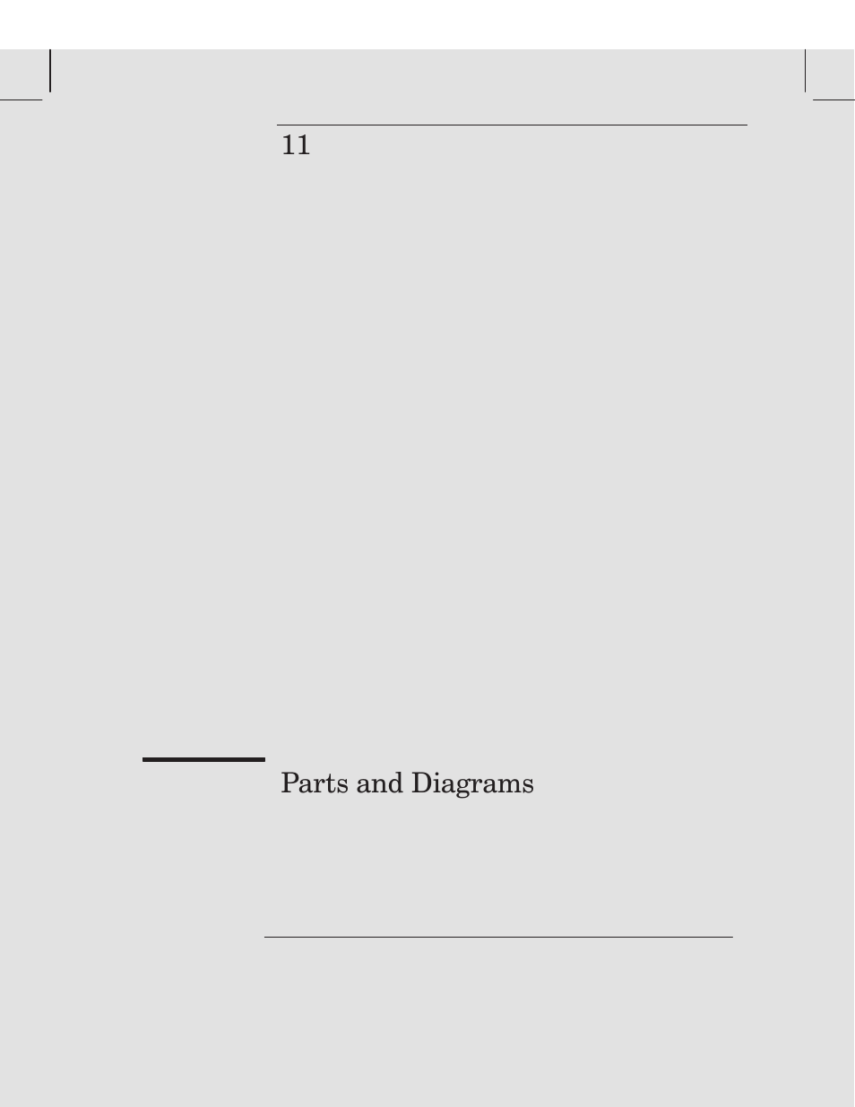 Chapter 11 parts and diagrams, 11 parts and diagrams | HP 750 User Manual | Page 223 / 288