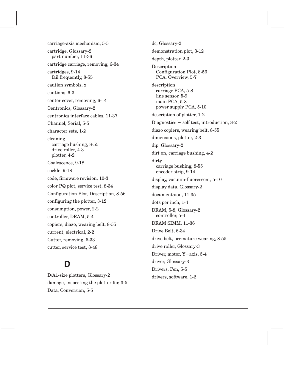 HP 750 User Manual | Page 279 / 288