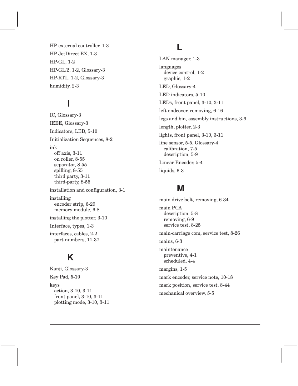 HP 750 User Manual | Page 281 / 288