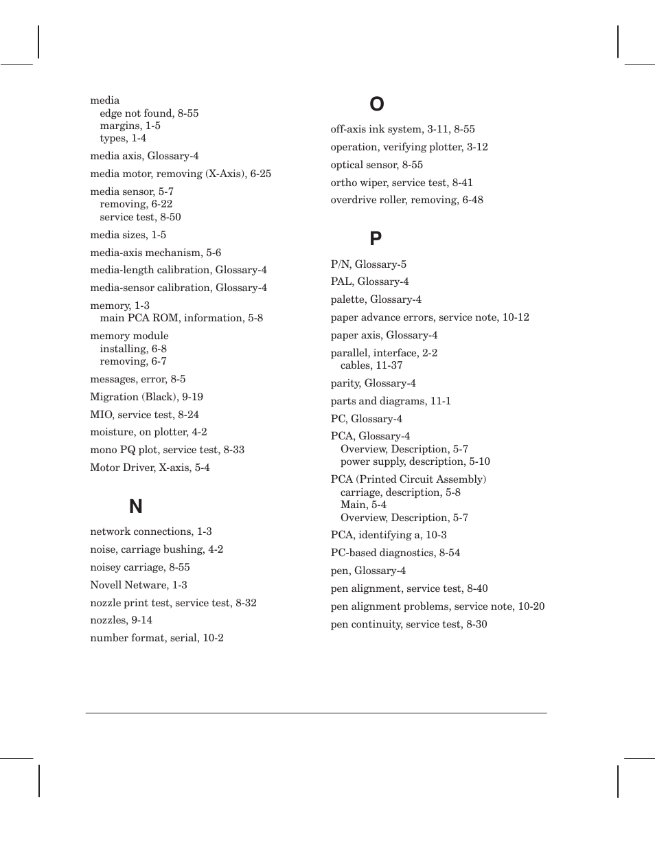 HP 750 User Manual | Page 282 / 288