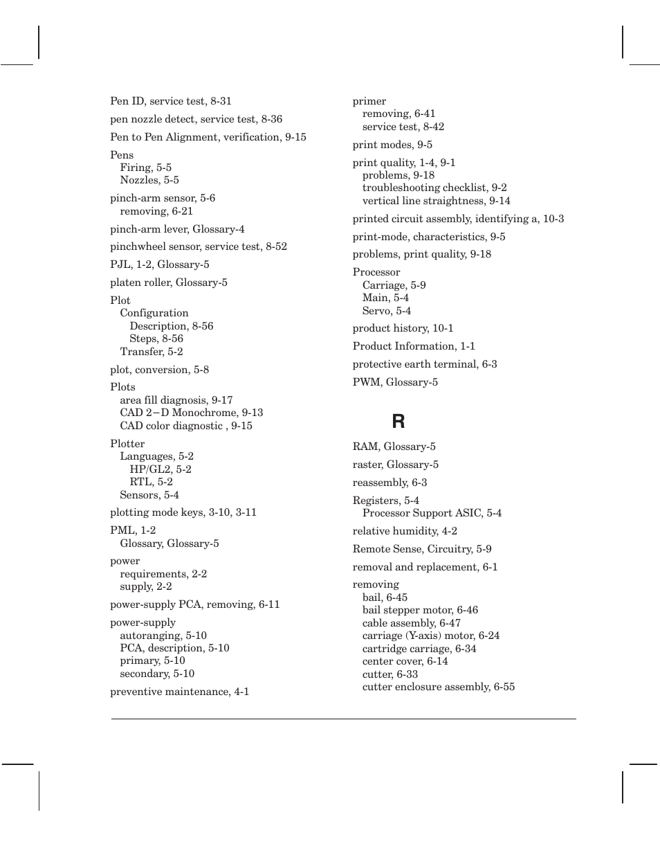 HP 750 User Manual | Page 283 / 288