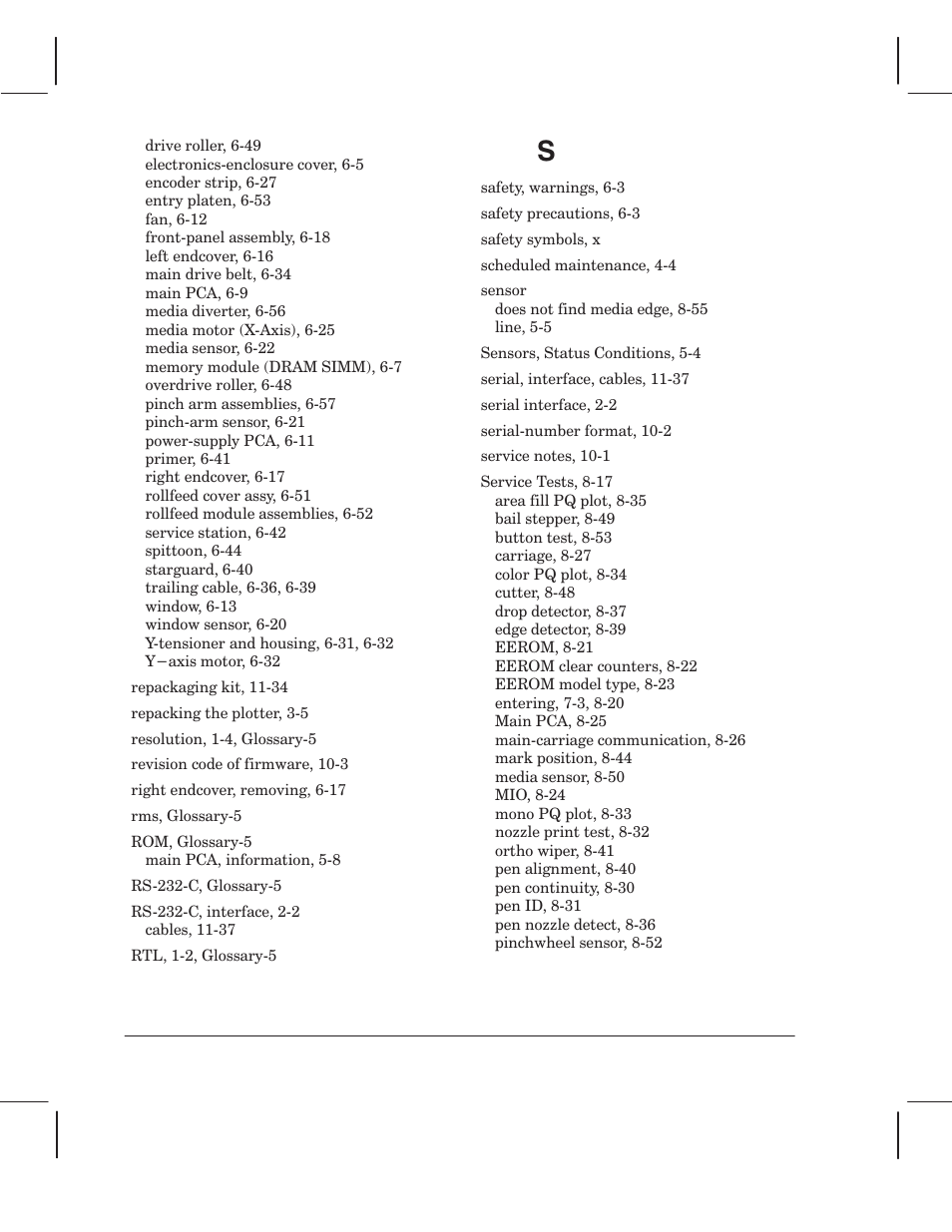 HP 750 User Manual | Page 284 / 288