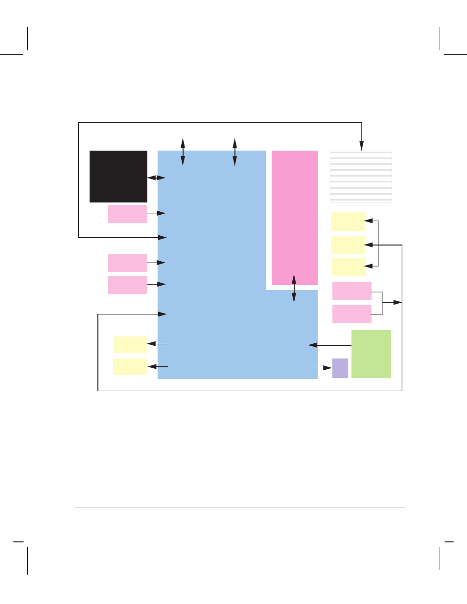 Electronics block diagram | HP 750 User Manual | Page 45 / 288