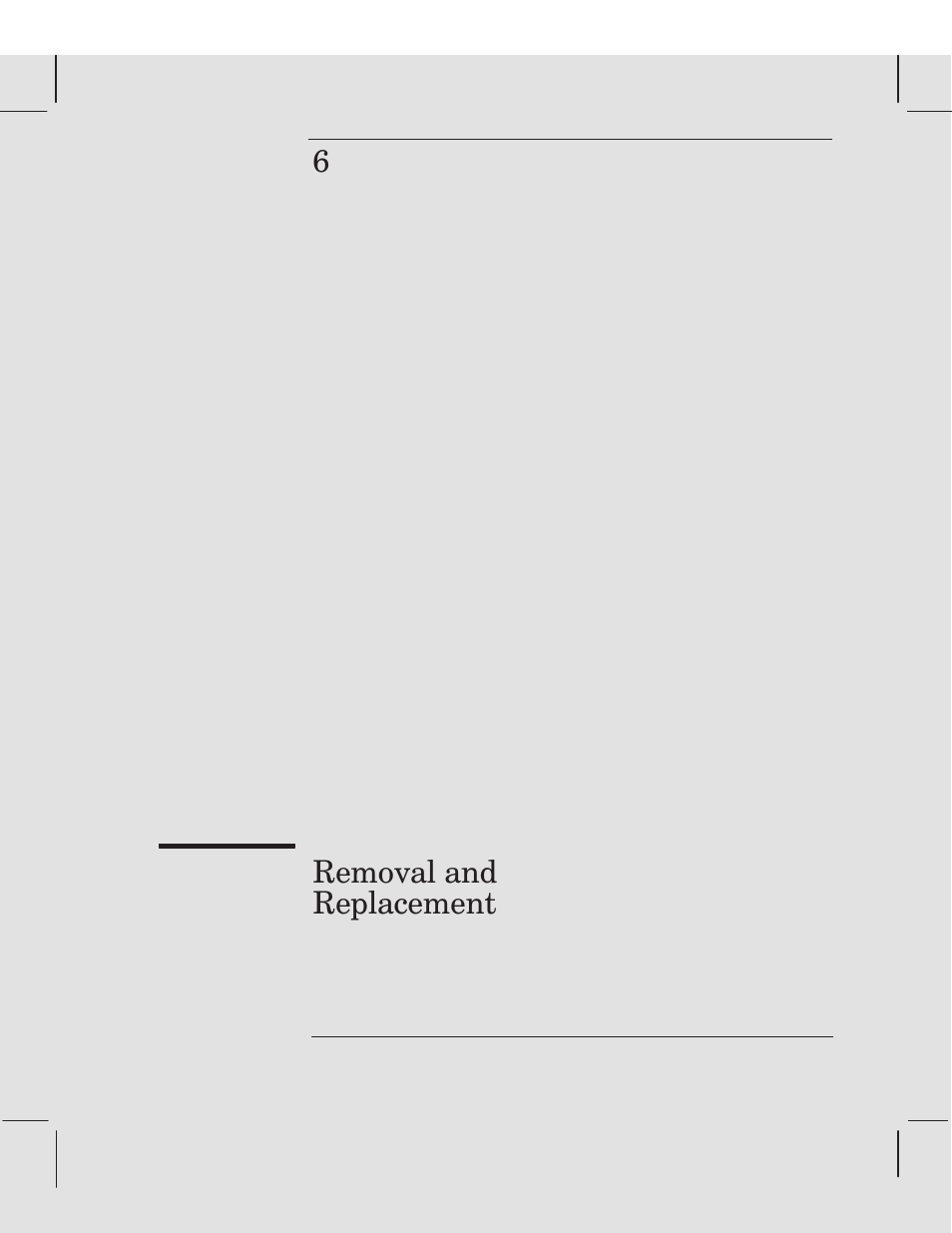 Chapter 6 removal and replacement, 6removal and replacement | HP 750 User Manual | Page 53 / 288