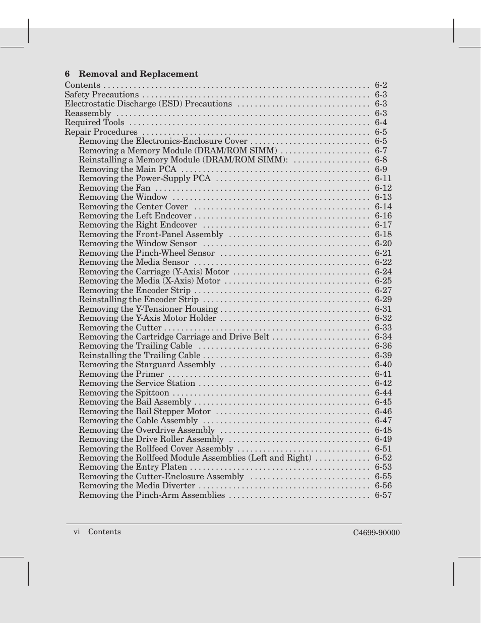 HP 750 User Manual | Page 8 / 288