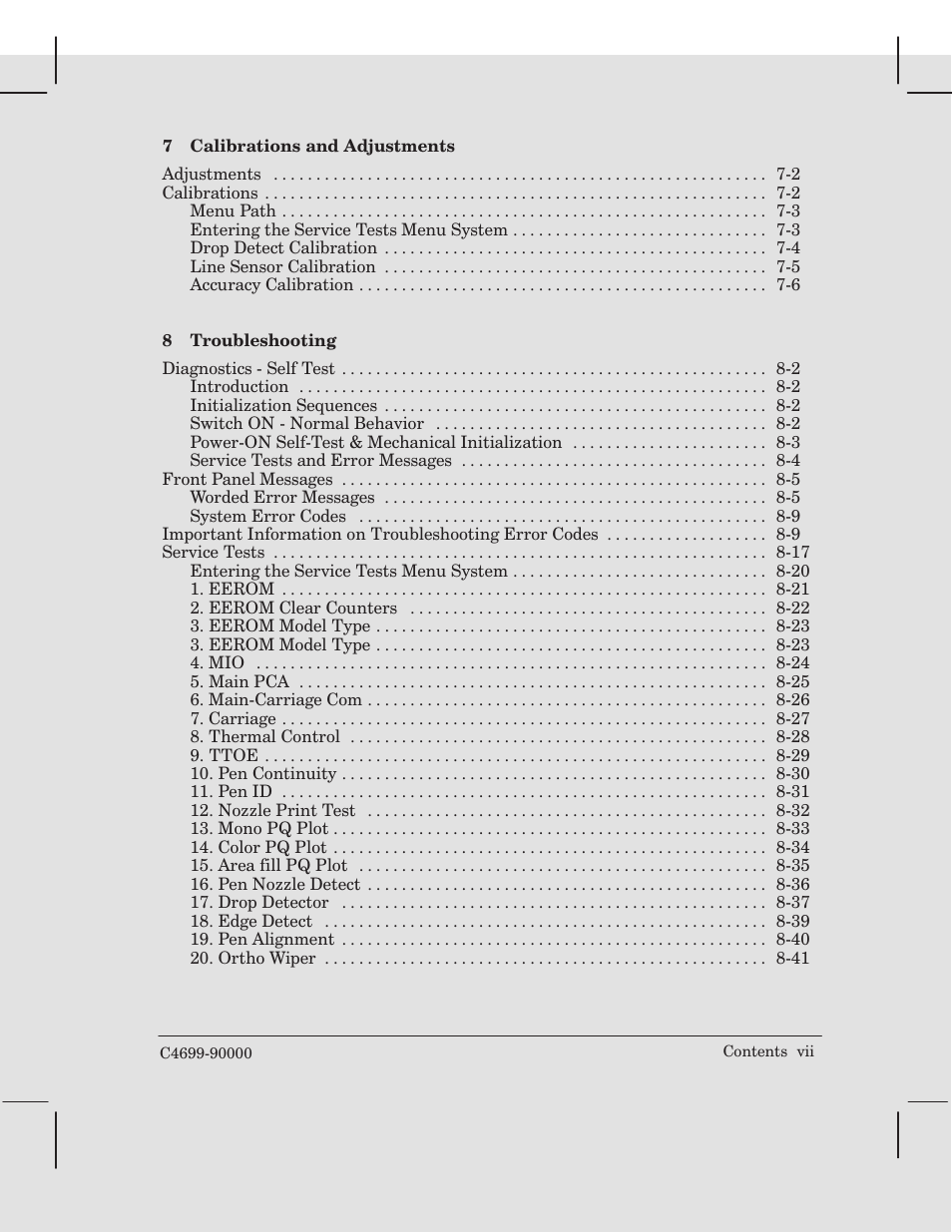 HP 750 User Manual | Page 9 / 288
