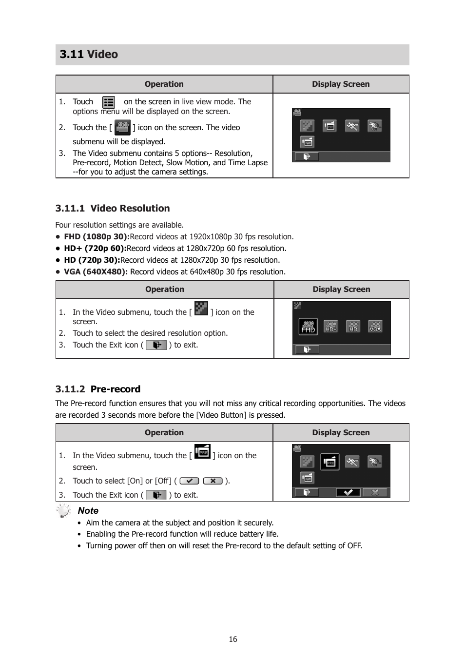 11 video, Video | HP T500 User Manual | Page 20 / 45