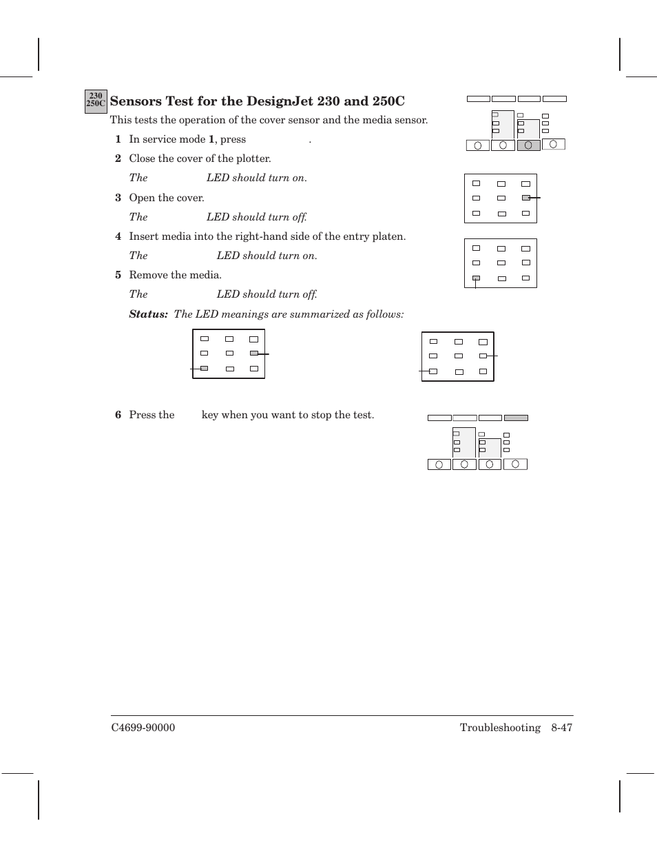 HP 250C User Manual | Page 181 / 268