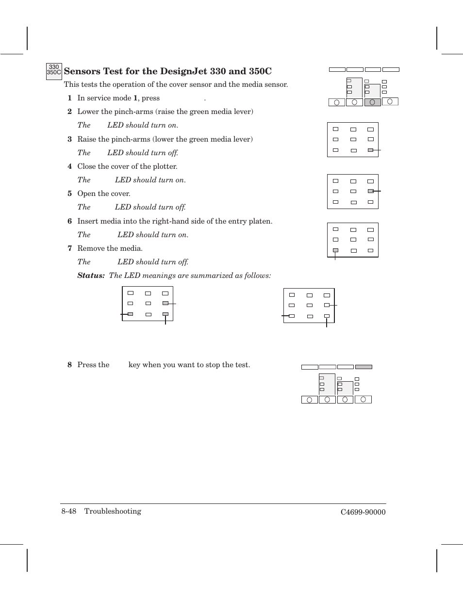 HP 250C User Manual | Page 182 / 268