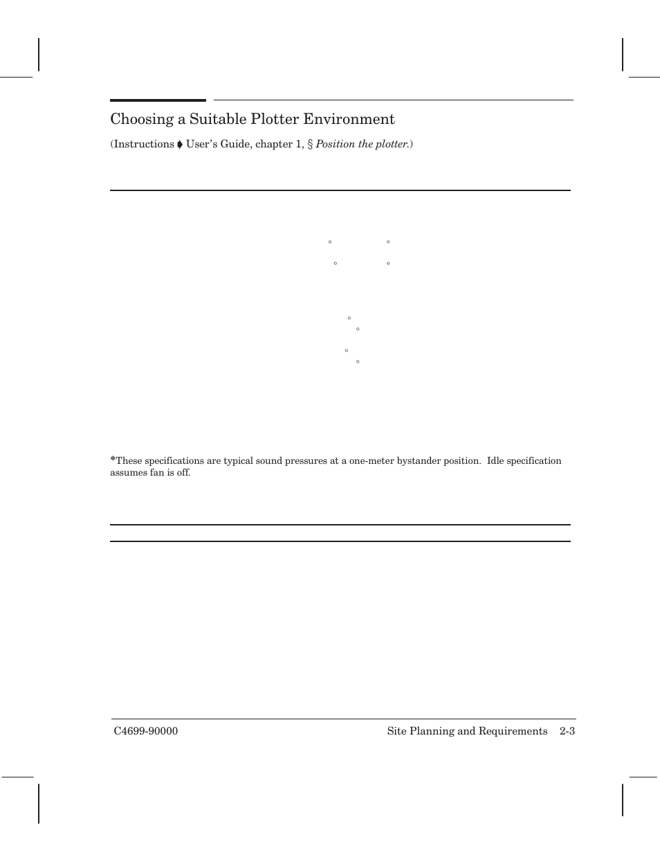 Choosing a suitable plotter environment | HP 250C User Manual | Page 21 / 268
