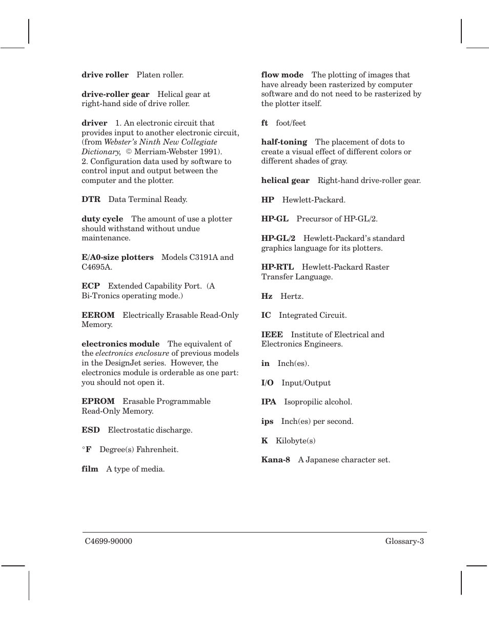 HP 250C User Manual | Page 245 / 268