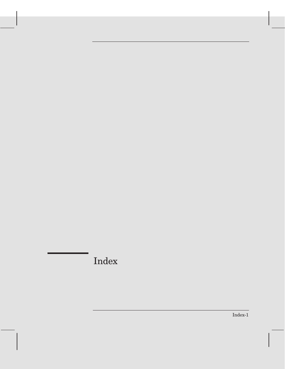 Index | HP 250C User Manual | Page 249 / 268