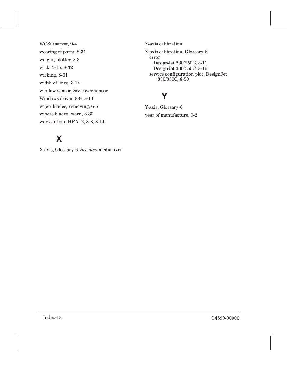 HP 250C User Manual | Page 266 / 268