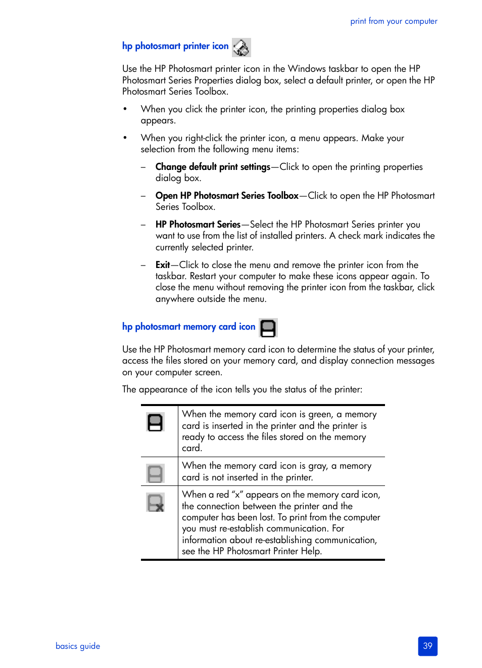 HP Photosmart 7200 Series User Manual | Page 43 / 64