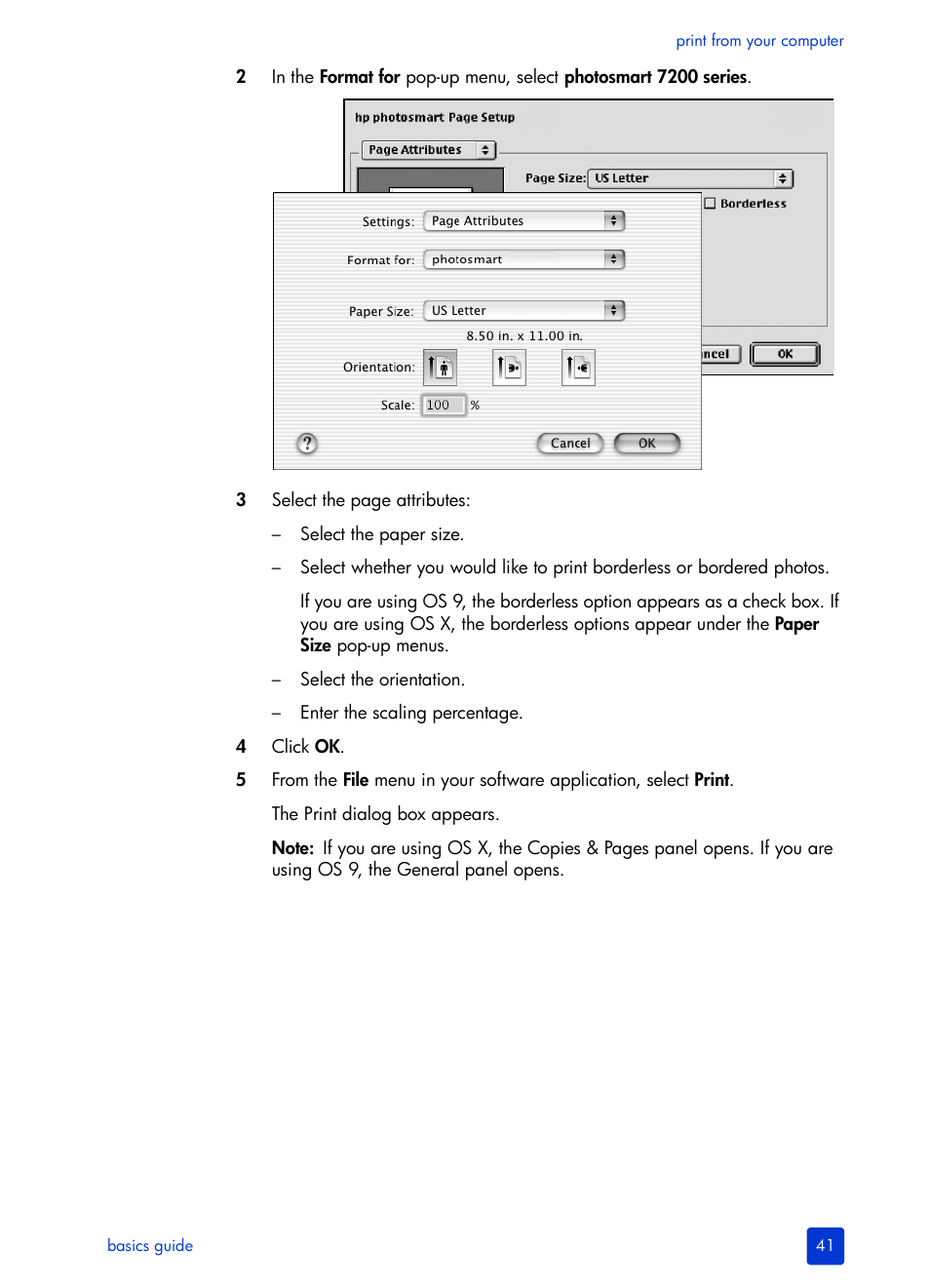 HP Photosmart 7200 Series User Manual | Page 45 / 64