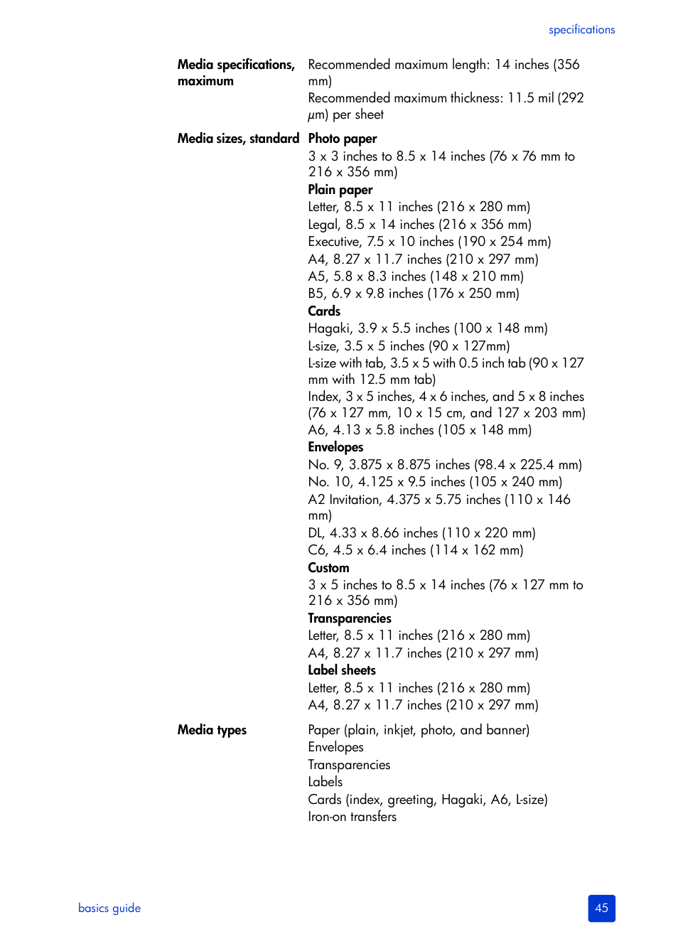 HP Photosmart 7200 Series User Manual | Page 49 / 64