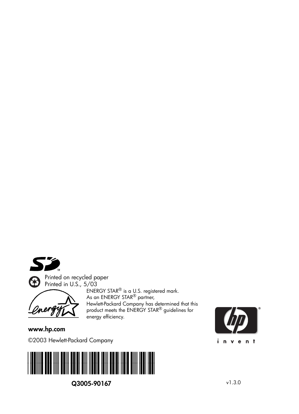 HP Photosmart 7200 Series User Manual | Page 64 / 64