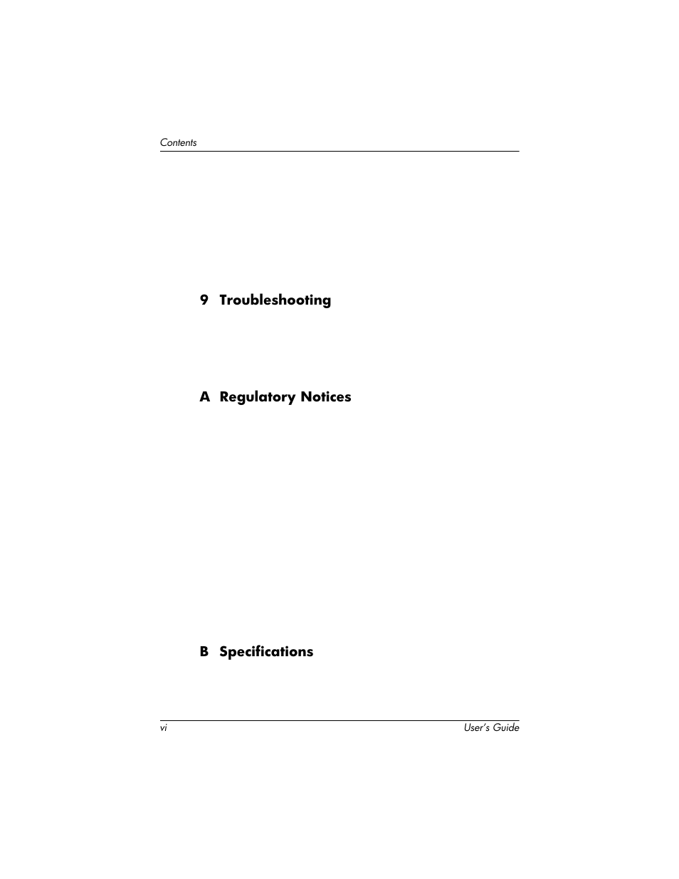 HP H1930 User Manual | Page 6 / 127