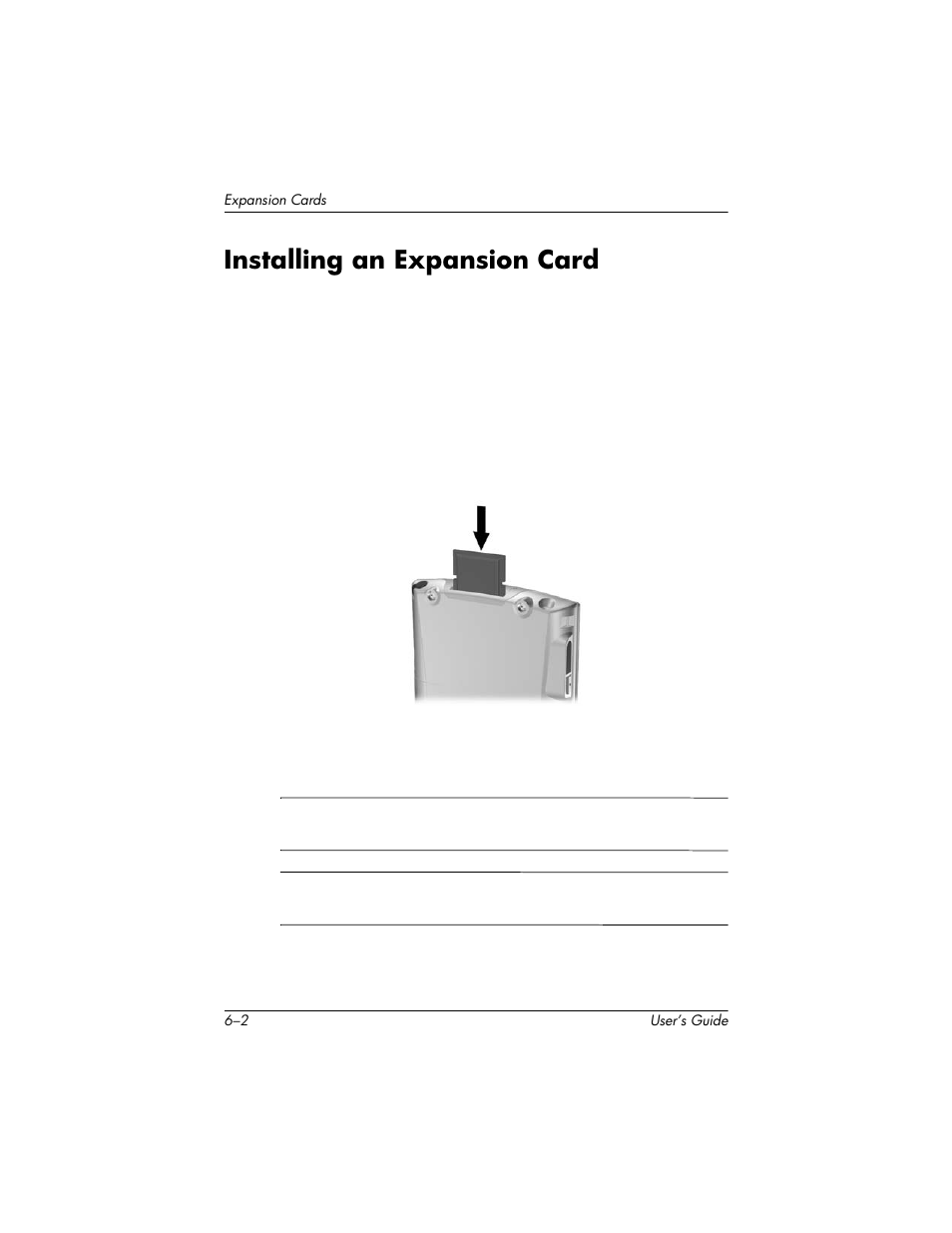 Installing an expansion card, Installing an expansion card –2 | HP H1930 User Manual | Page 68 / 127